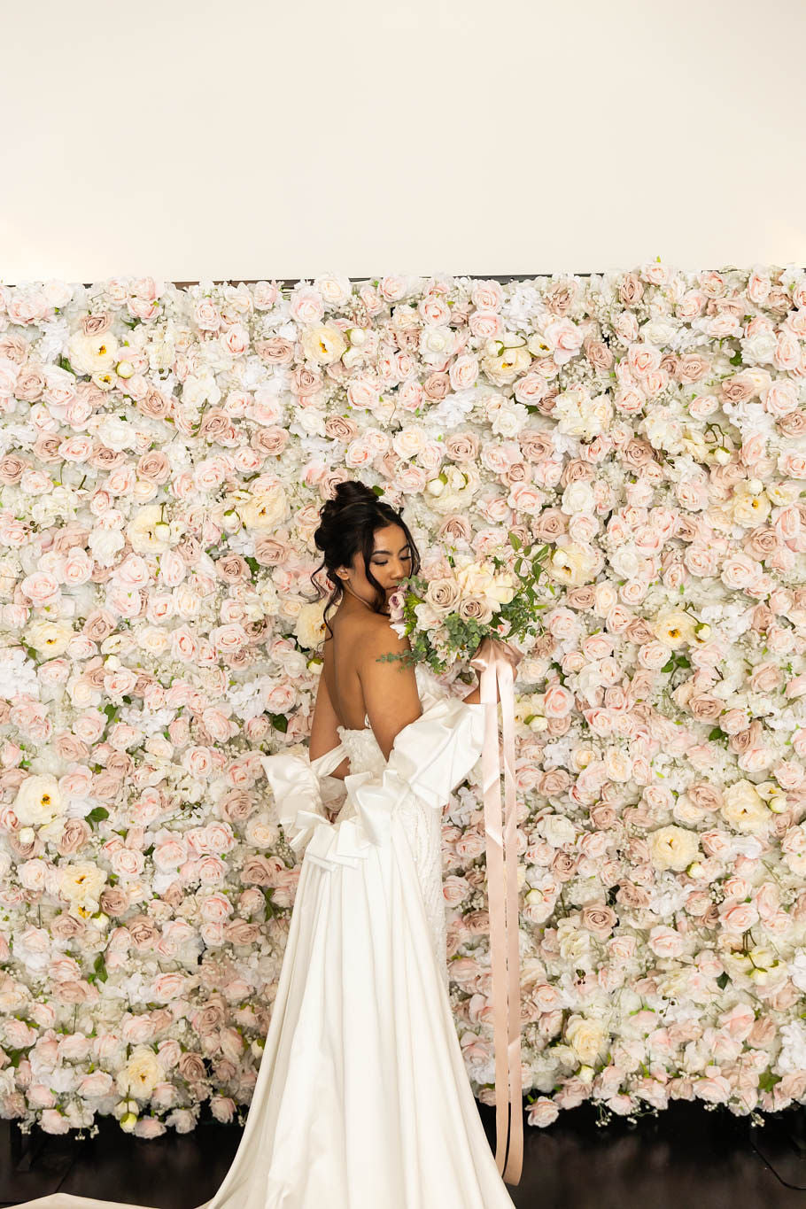 The Evangeline Flower Wall