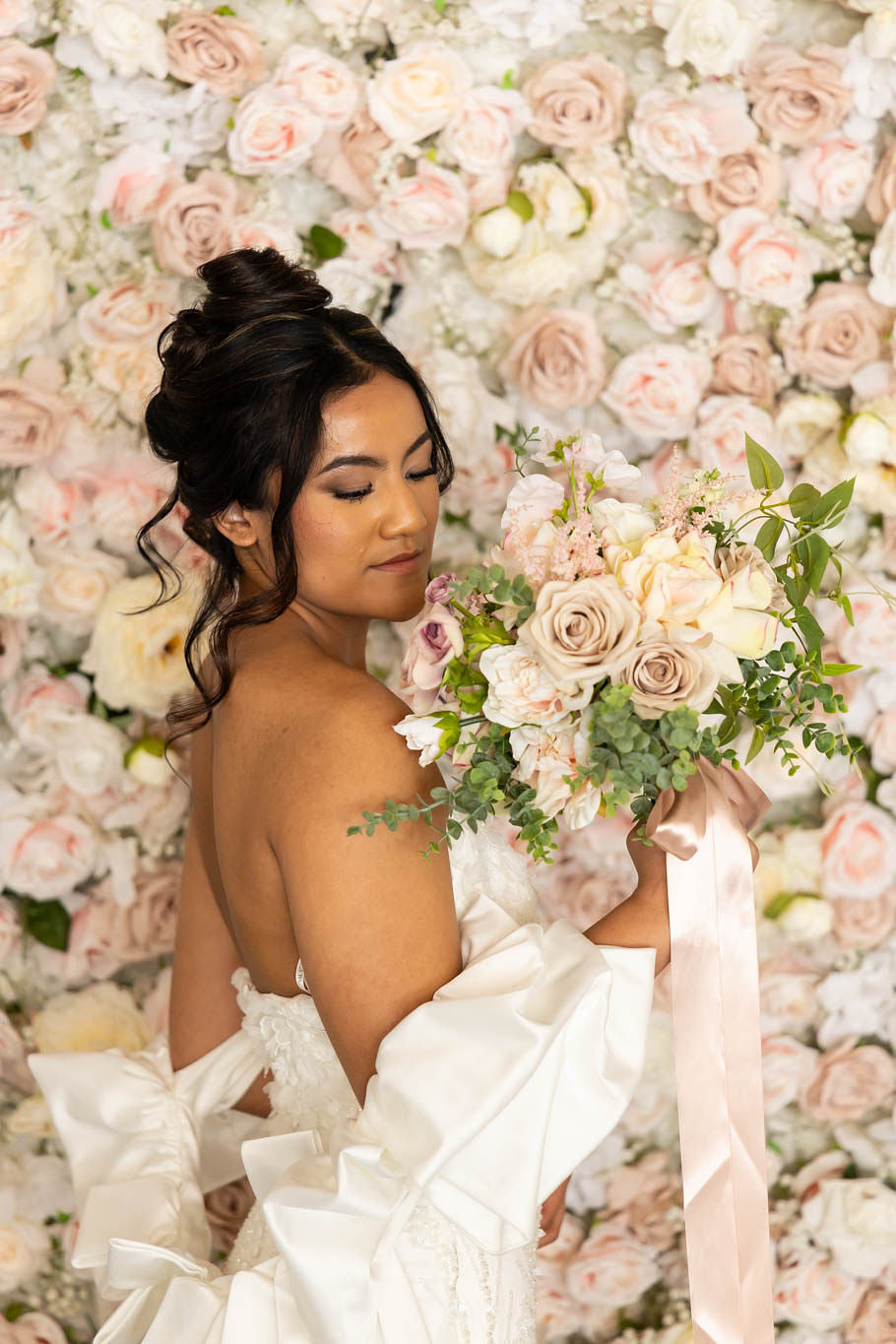 The Evangeline Flower Wall