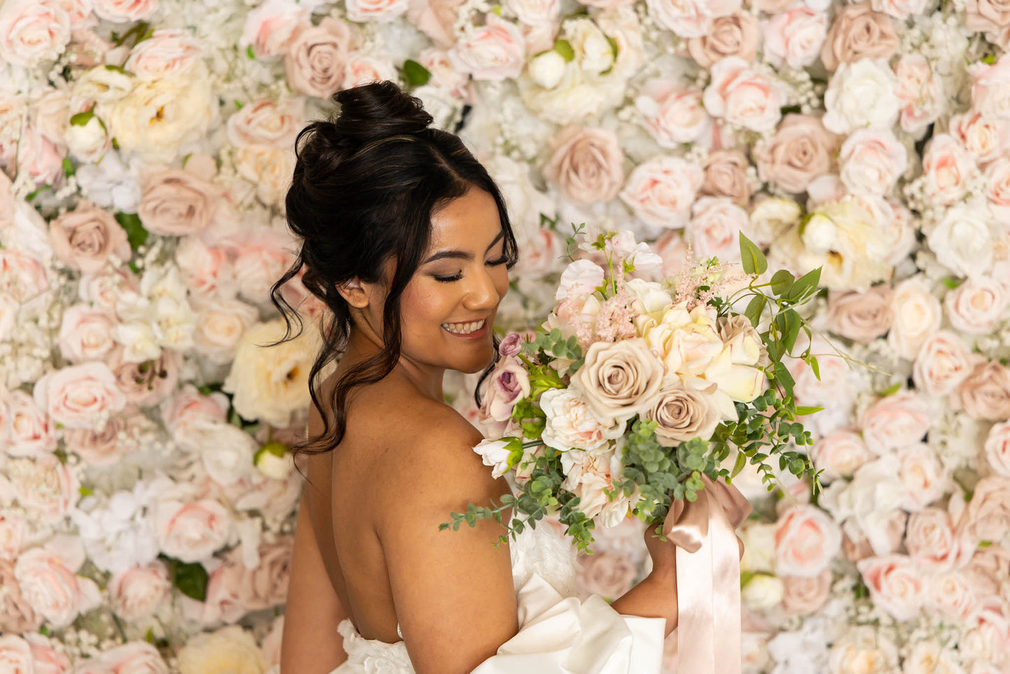 The Evangeline Flower Wall
