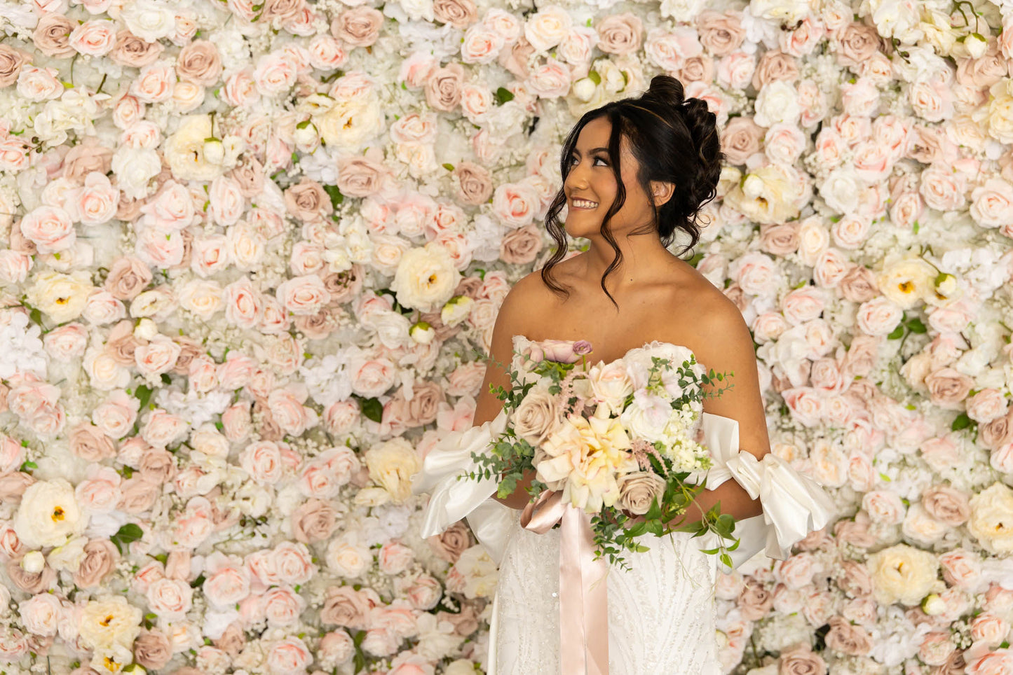 The Evangeline Flower Wall