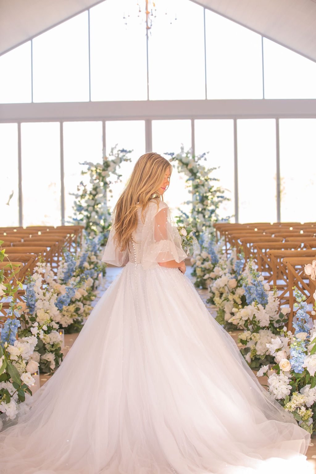 The Something Blue Open Arch