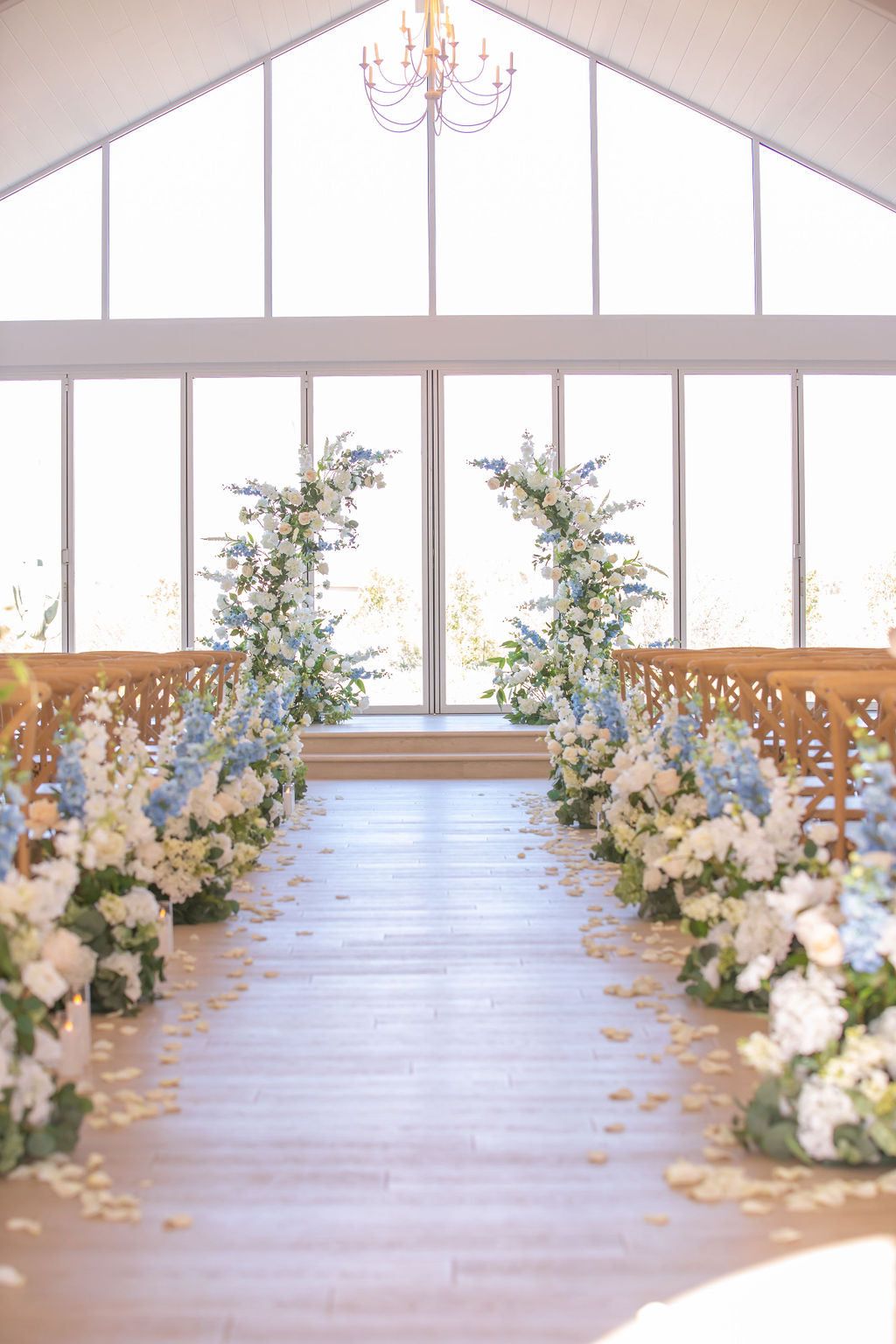 The Something Blue Open Arch