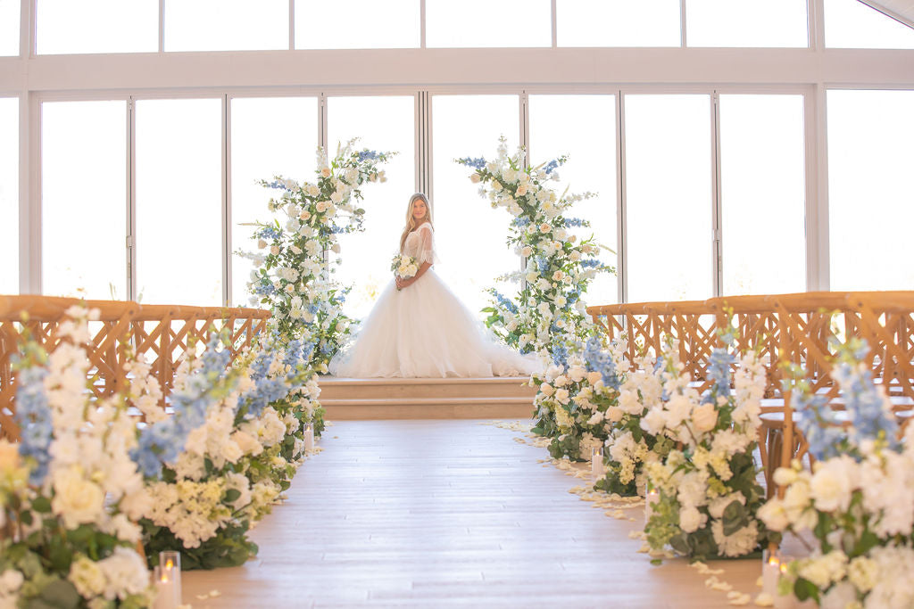 The Something Blue Open Arch